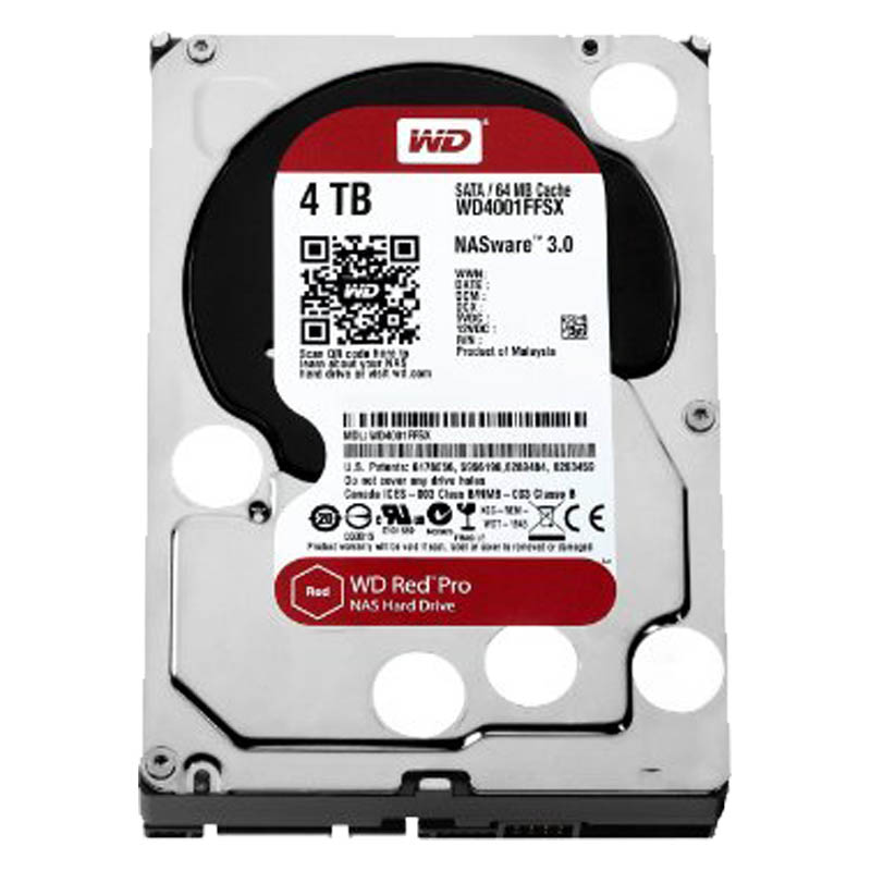 Western Digital Red Pro 4TB NAS Hard Drives 1